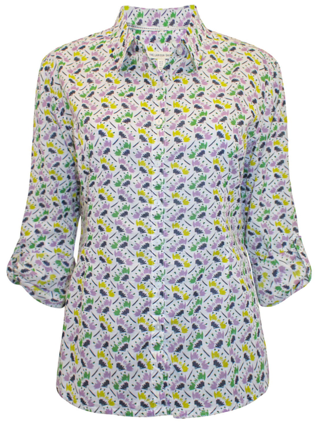 EX Seasalt Aster Flower Geo Chalk Larissa Shirt Sizes 8 12 14 16 18 24 RRP £45