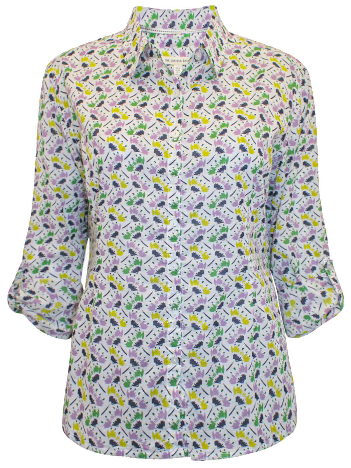 EX Seasalt Aster Flower Geo Chalk Larissa Shirt Sizes 8 12 14 16 18 24 RRP £45