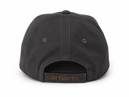 Carhartt Charcoal Grey Cotton Cap Odessa Canvas SECONDS2