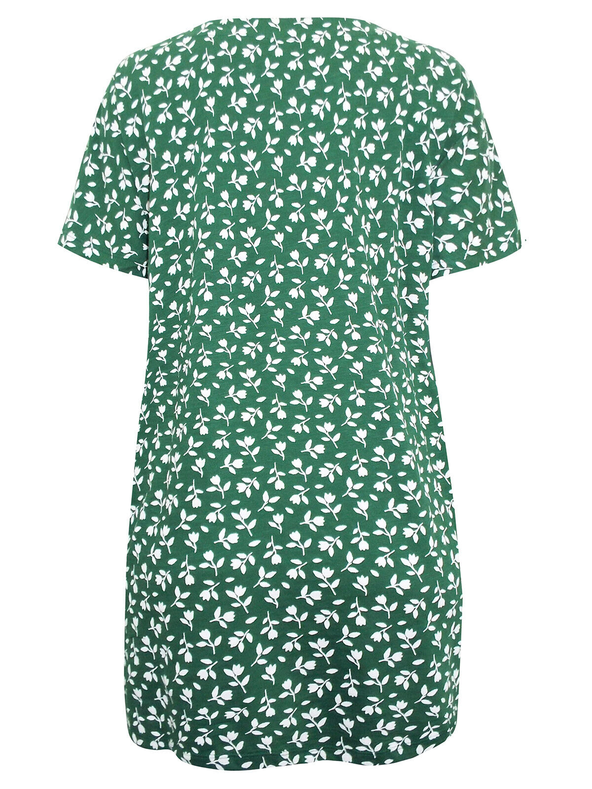 EX SEASALT Green Tulip Cuttings Dark Forage Ocean Gaze Tunic Sizes 10-18 RRP £45