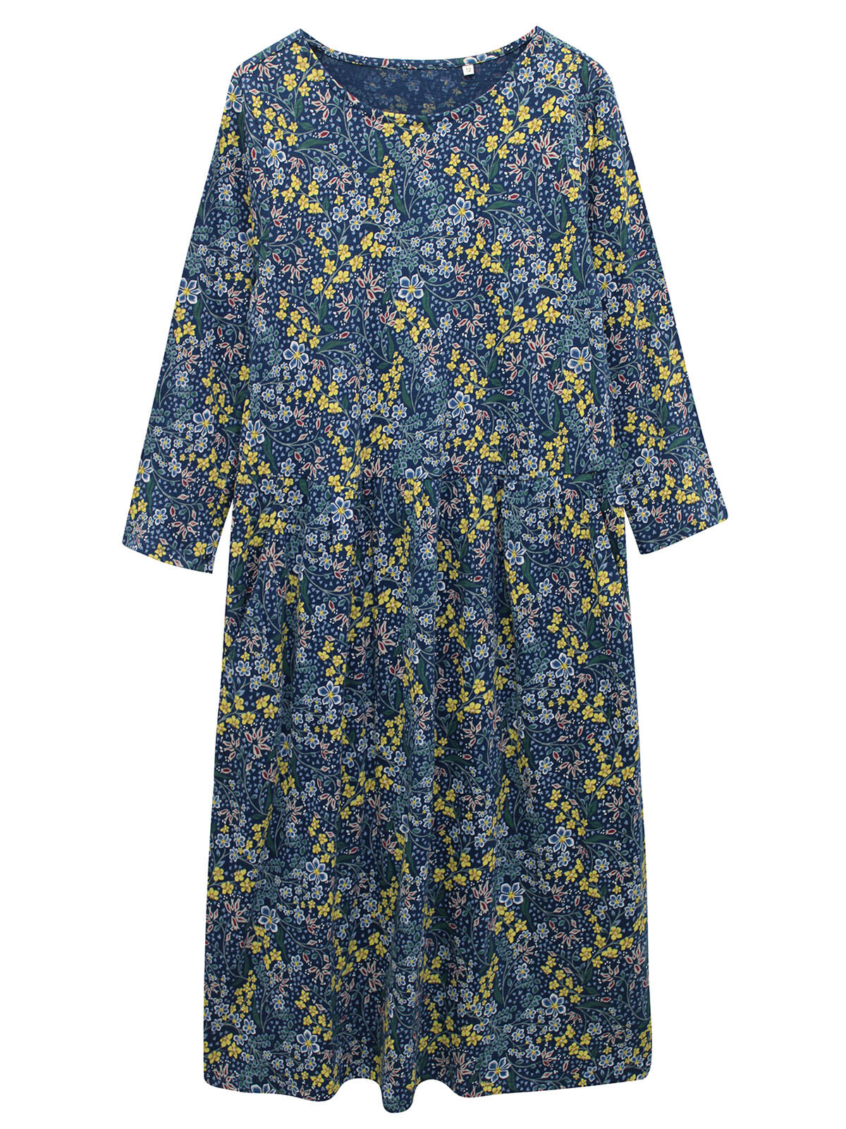 EX Seasalt Blue Garden Medley Raincloud Guelder Rose Dress Sizes 10-20 RRP£59.95