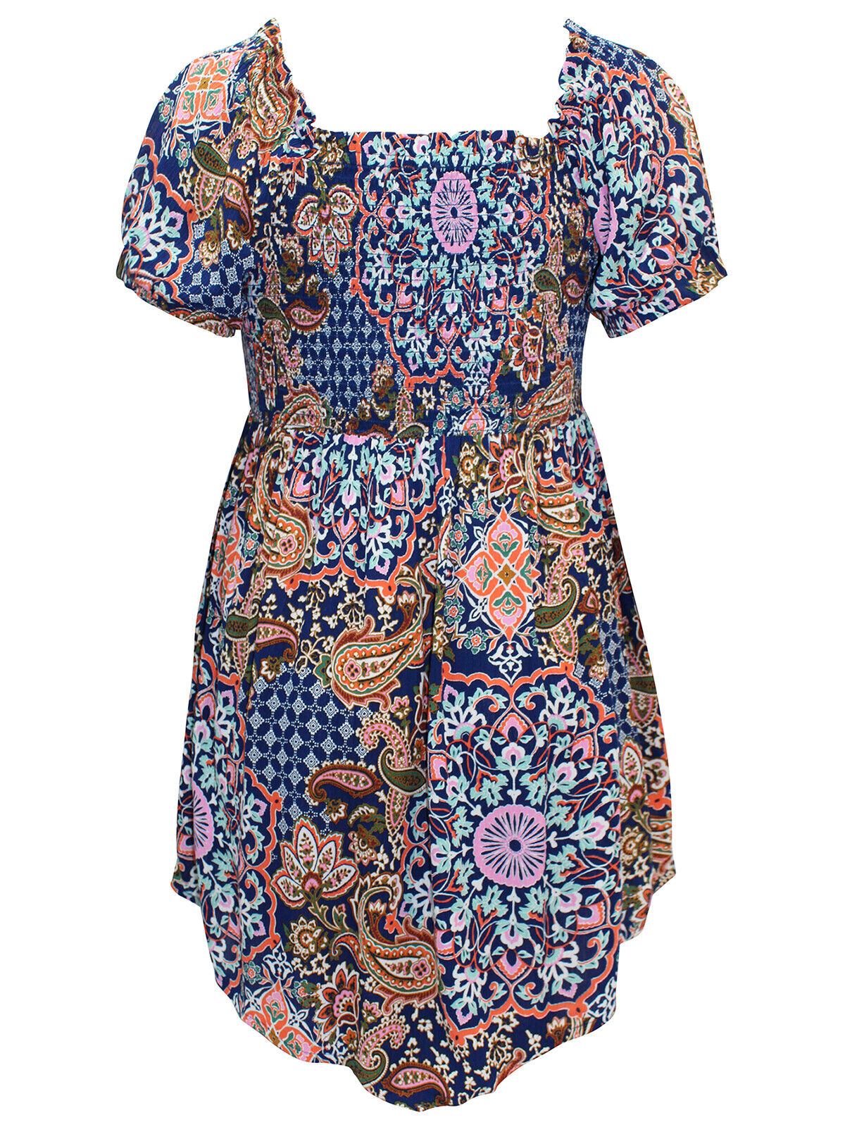 Joe Browns Multi Fabulous Paisley Boho Print Tunic Top Sizes 14, 16, 20, 24, 30