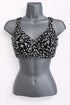 EX M*S Black/White Flexifit Underwired Minimiser Bra in Size 34C0