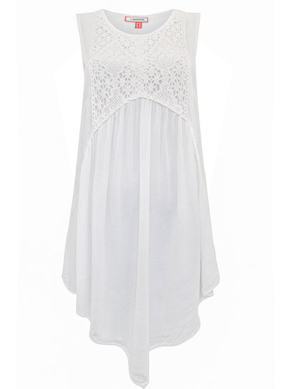 Joe Browns White Summer Essentials Tunic in Sizes 12, 14, 16, 18