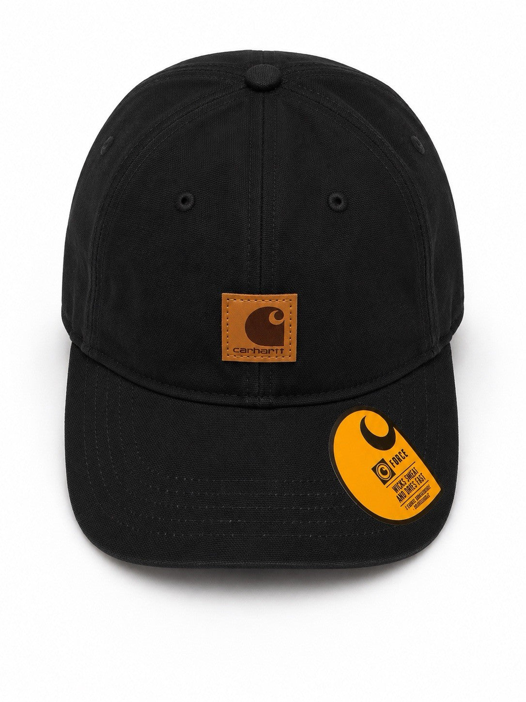 Carhartt Black Cotton Cap Odessa Canvas SECONDS0