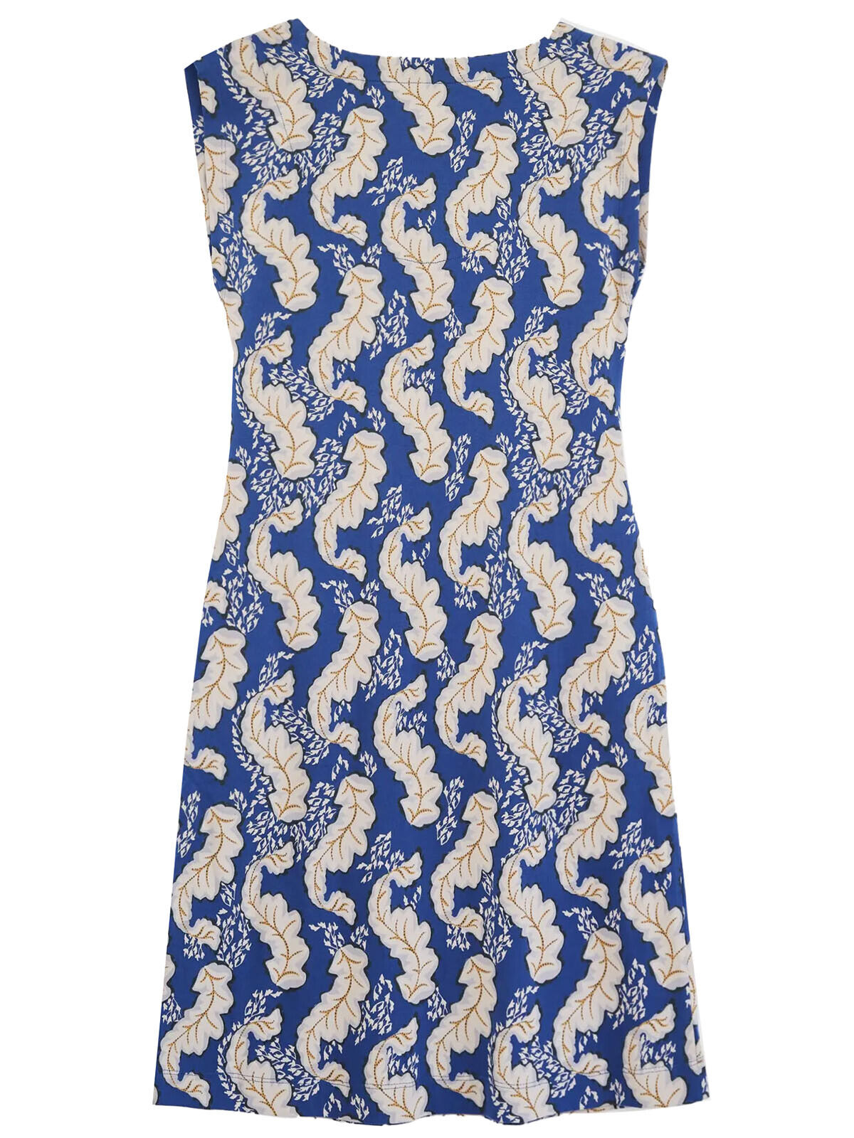 EX WHITE STUFF Blue Lena Fairtrade Dress Sizes 6, 8, 10, 12, 14, 18 RRP £55