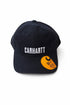Carhartt Charcoal Black Cotton Cap Odessa Graphic0