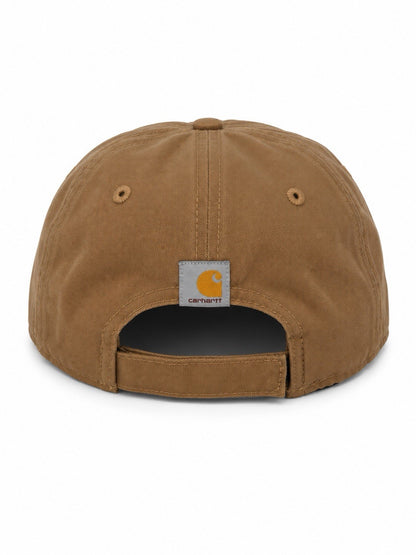 Carhartt Brown/White Cotton Cap Odessa Graphic SECONDS2