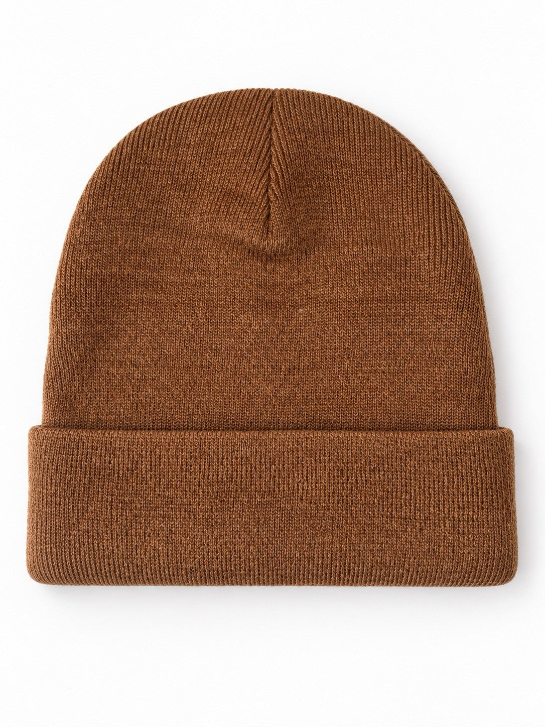 Carhartt Brown Beanie Hat Brown Acrylic Rib Knit Workwear Watch Cap Unisex1