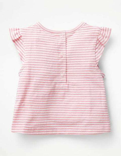 Ex Mini Boden Summer Appliqué T-Shirt  Chick 0-3, 3-6, 12-18 Months