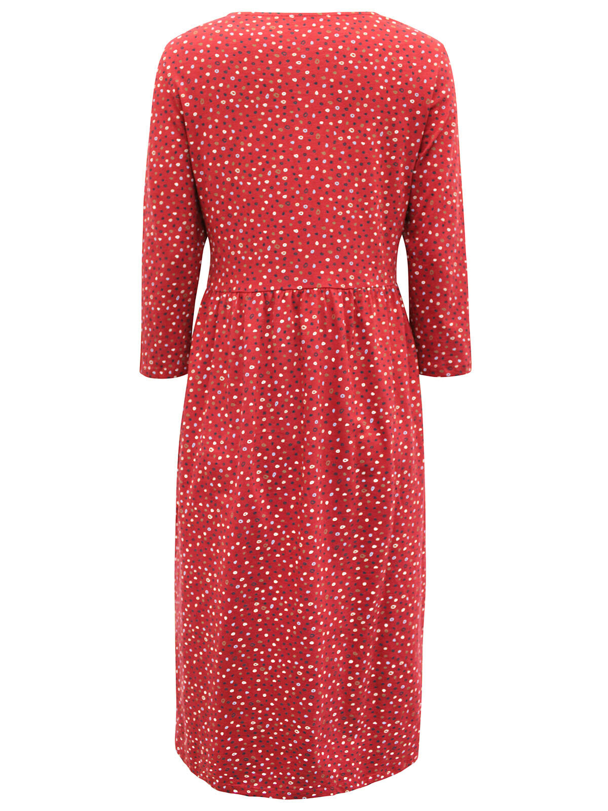 EX Seasalt Red Dotty Guelder Rose Dress Sizes 8 10 12 14 16 18 22 26/28 RRP £70