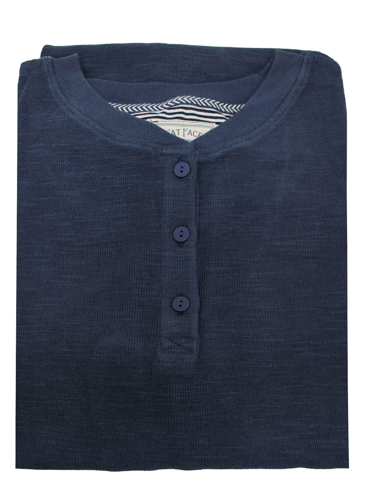 EX Fat Face Navy Southbourne Henley Dress in Sizes 14, 16, 18 RRP £49.50