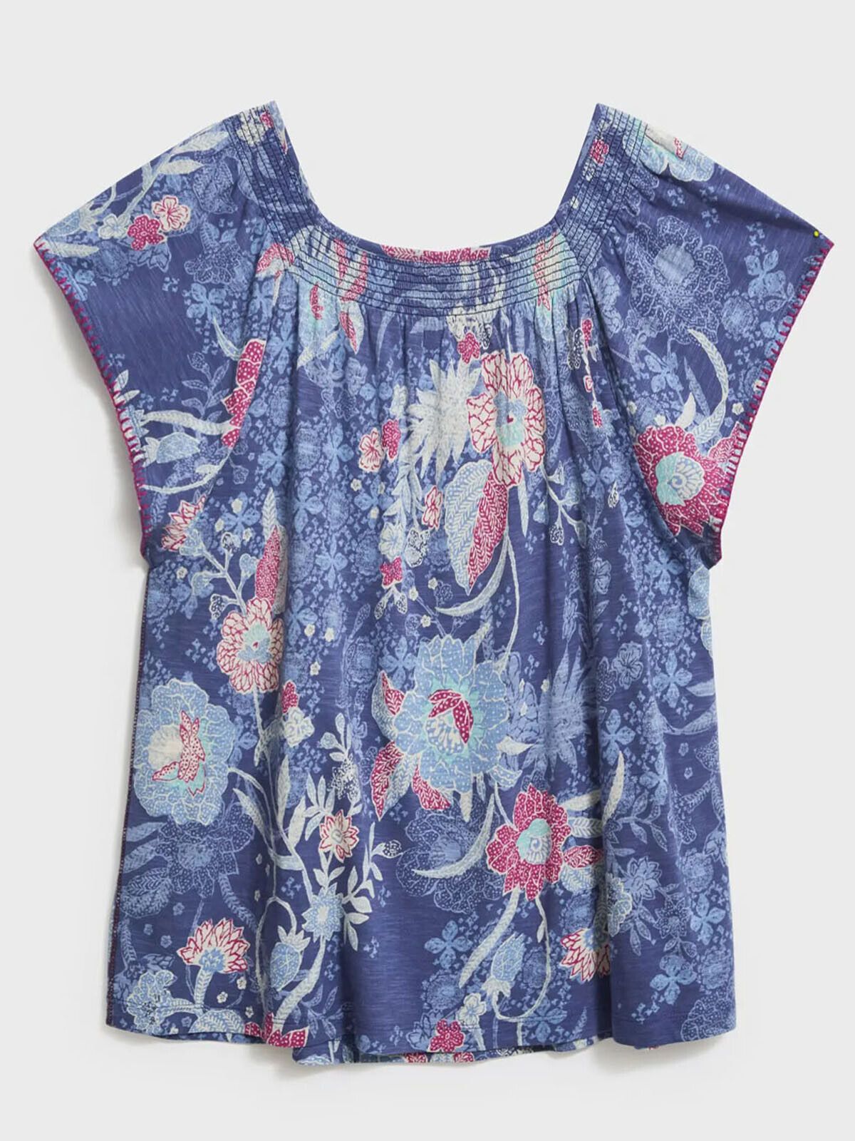 EX White Stuff Blue Lolita Jersey Top in Sizes 10, 12, 14, 16, 18, 20 RRP £39