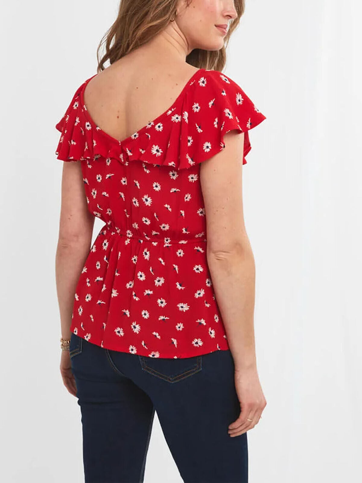 Joe Browns Red Fun And Flirty Top in Sizes 12, 14, 16, 18 RRP £35