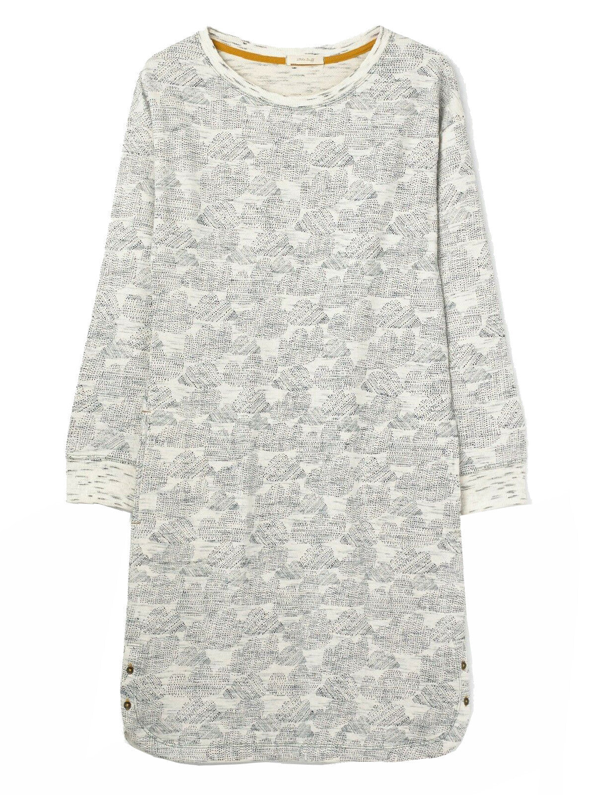 EX WHITE STUFF Grey Cloudy Day Sweater Dress in Size 12 RRP £551