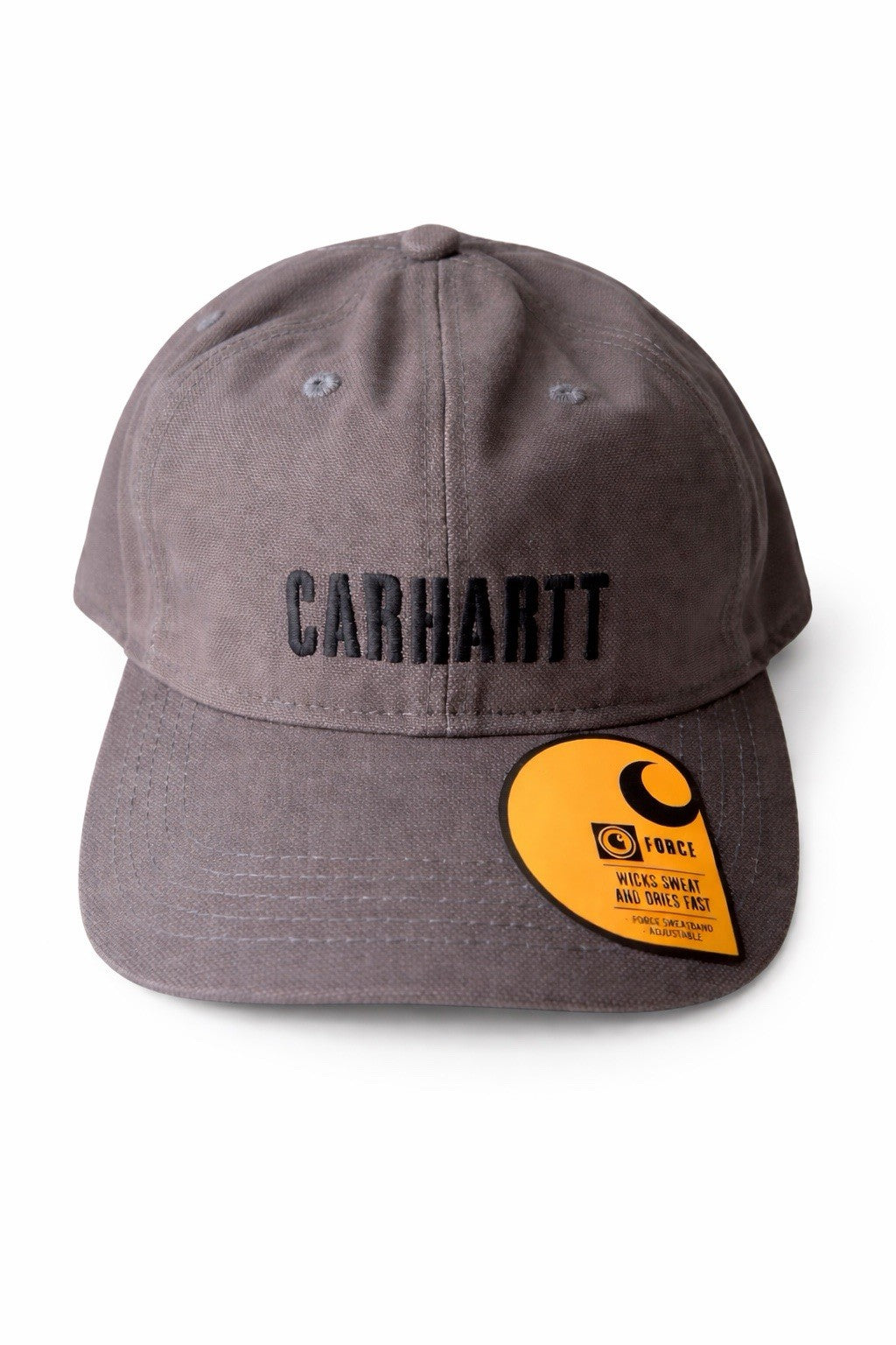 Carhartt Charcoal Grey Cotton Cap Odessa Graphic0