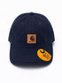 Carhartt Navy Cotton Cap Odessa Canvas SECONDS0