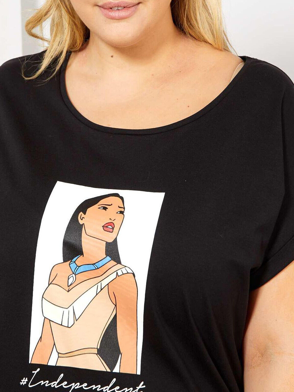 Disney Black Pure Cotton Pocahontas &