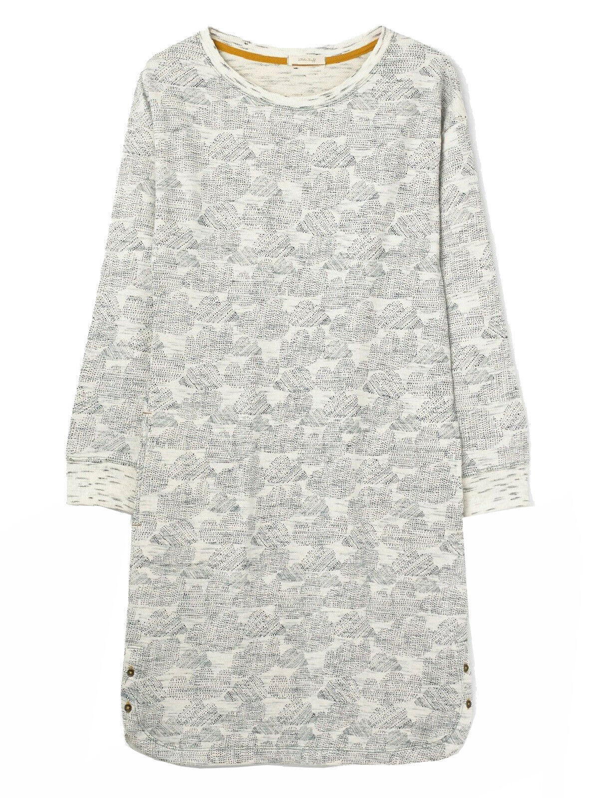 EX WHITE STUFF Grey Cloudy Day Sweater Dress in Size 12 RRP £55