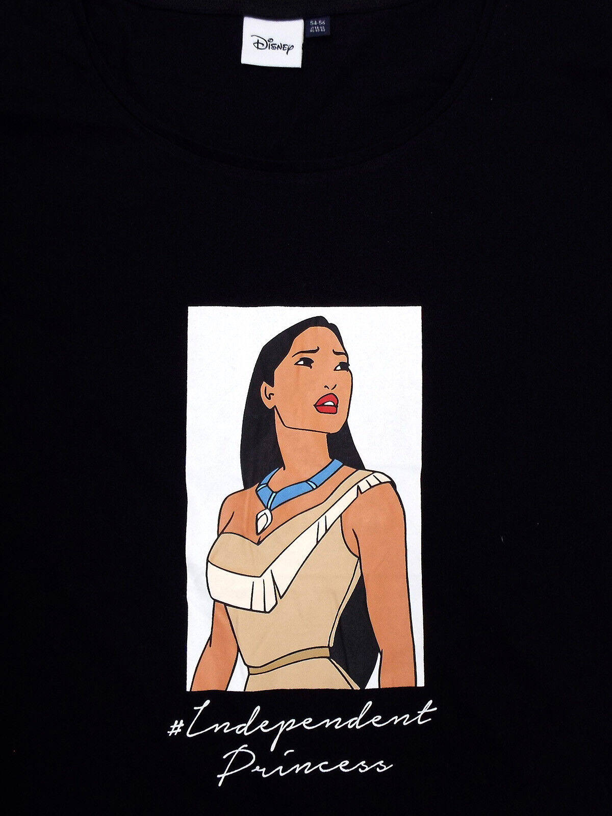 Disney Black Pure Cotton Pocahontas &