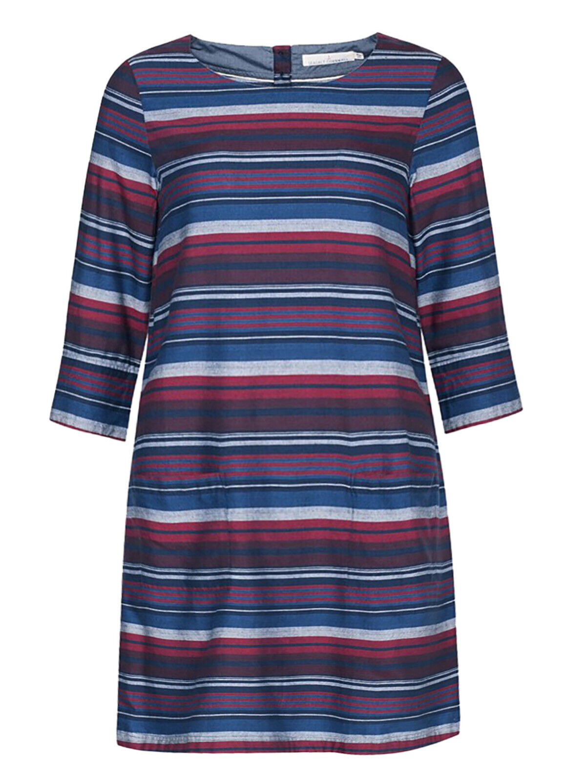 EX Seasalt Folly Cove Dress, Faraway Voyage Rosewood in Size 10 RRP £64.95