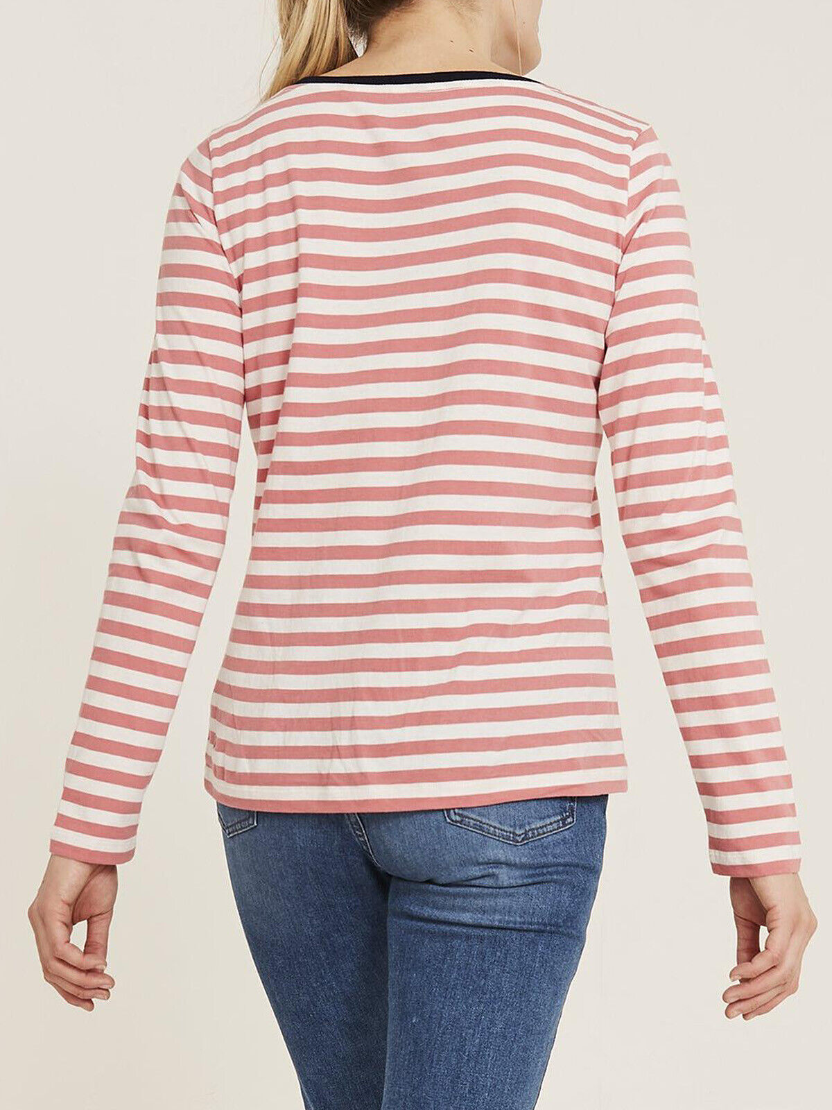 EX Fat Face Rosewood Cora Stripe Top in Size 12 RRP £22