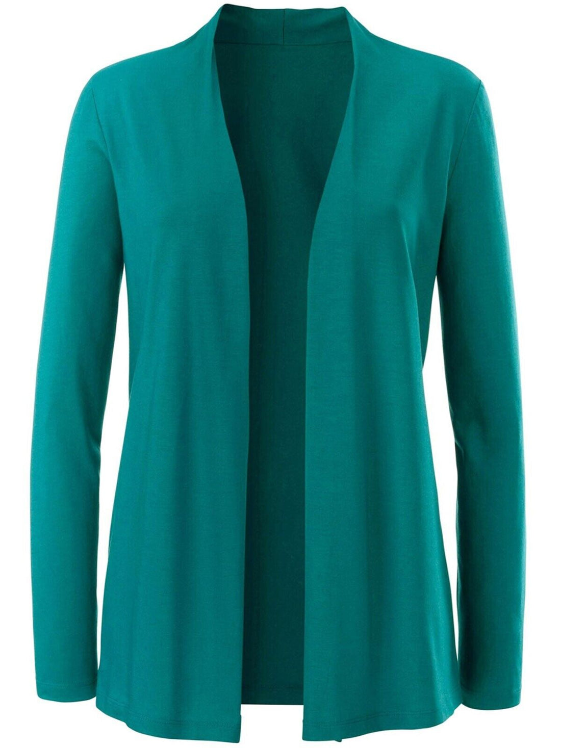 Otto Group Teal Modal Blend Open Front Cardigan Sizes 16, 18, 20, 22, 24